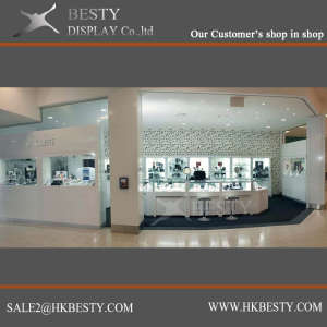 Customized Display Showcase for Fine Jewelry Shop Fitting